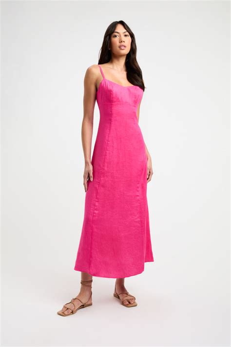 kookai pink celine dress